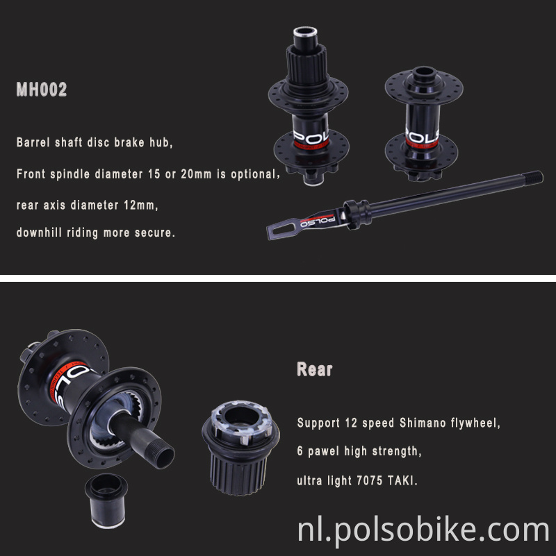 mountain bike hub 36h